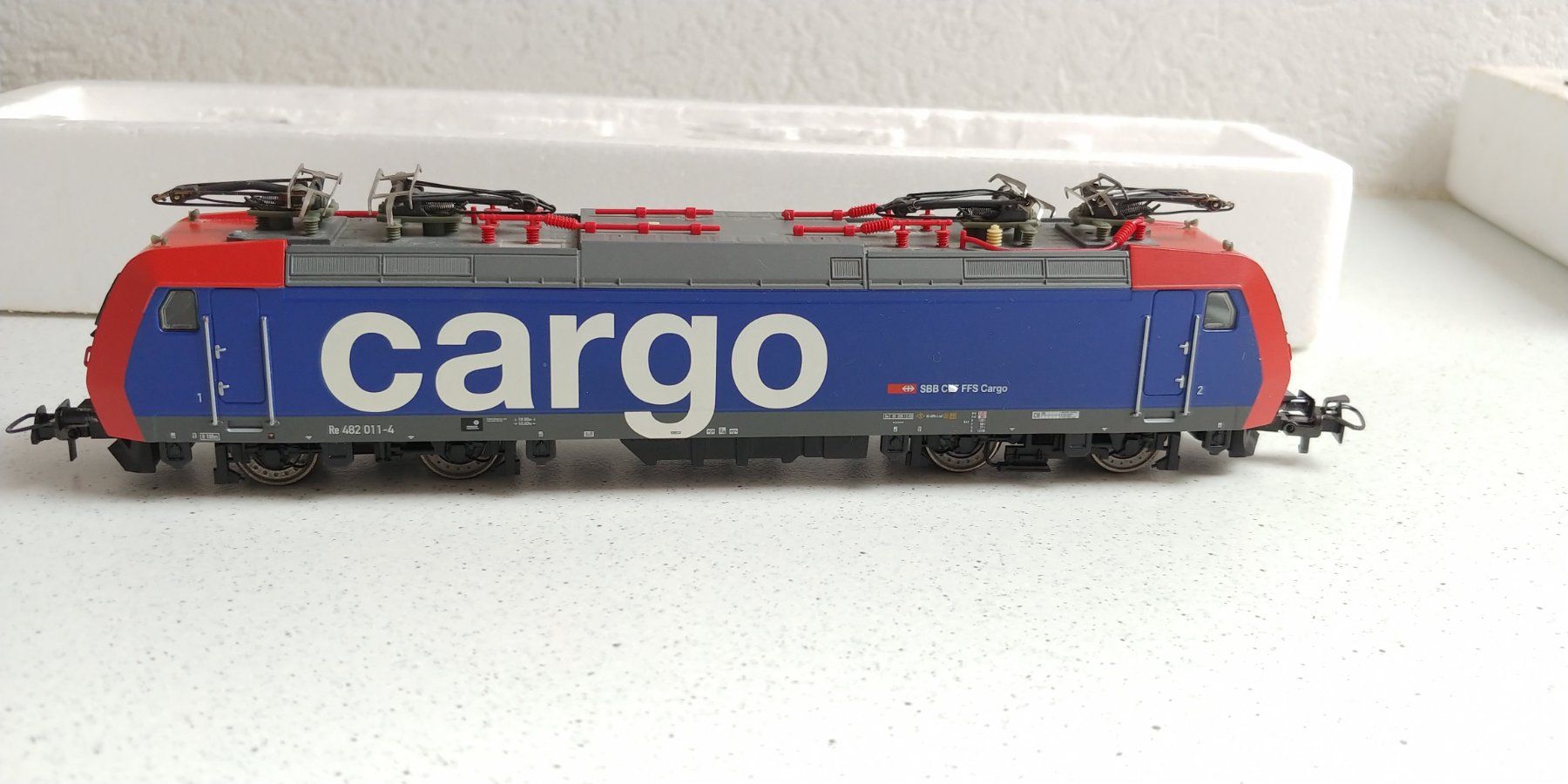 Trix Modellini di ferrovie: Trix Re 482 Cargo digital DC – Usato da Waltenschwil venduto da Ardnas007 1
