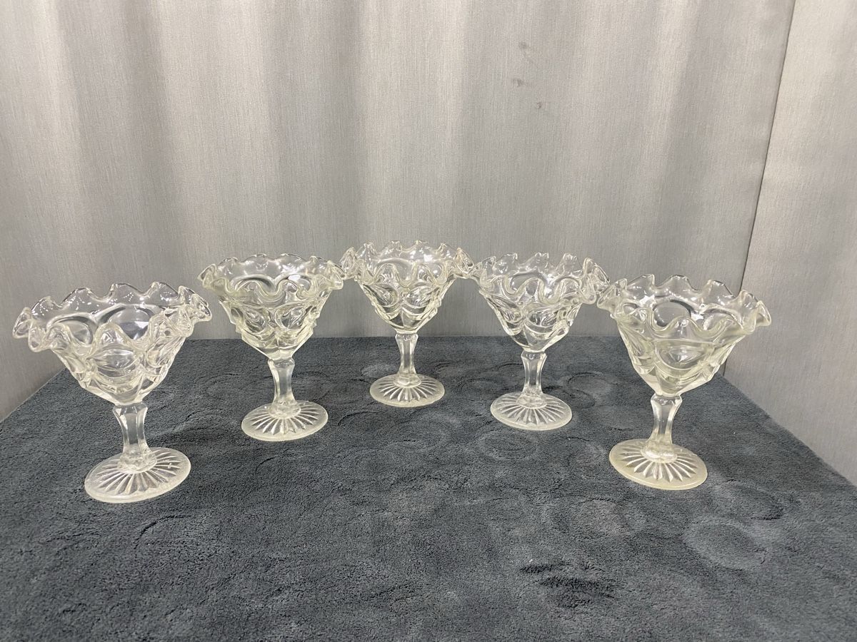 Set di piatti: 5 Coupe Gläser – Usato da Hägglingen venduto da Karin0802 4