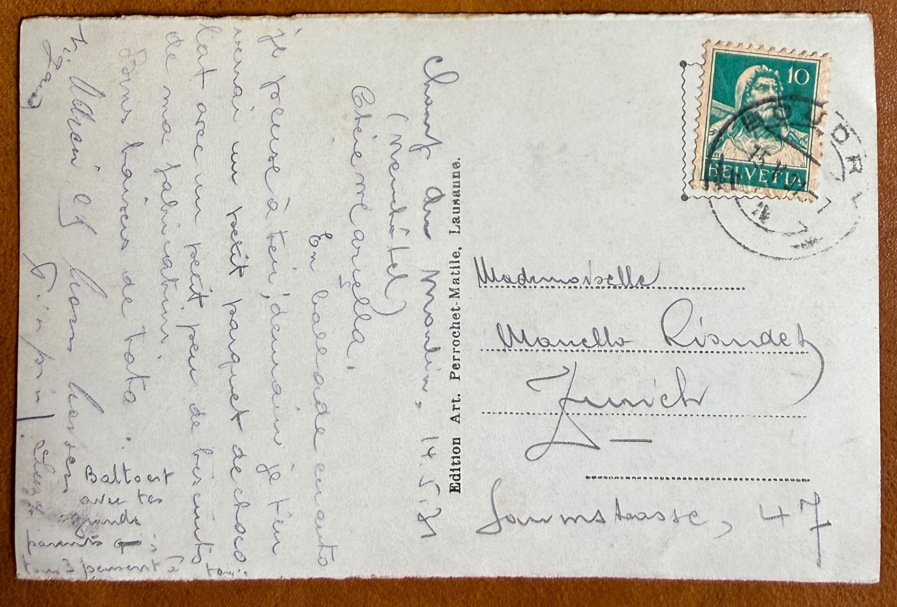 Cartes postales: Boudry - Champ du Moulin & Montagne de Boudry 1931 – D'occasion à Lutry par Ediego 1