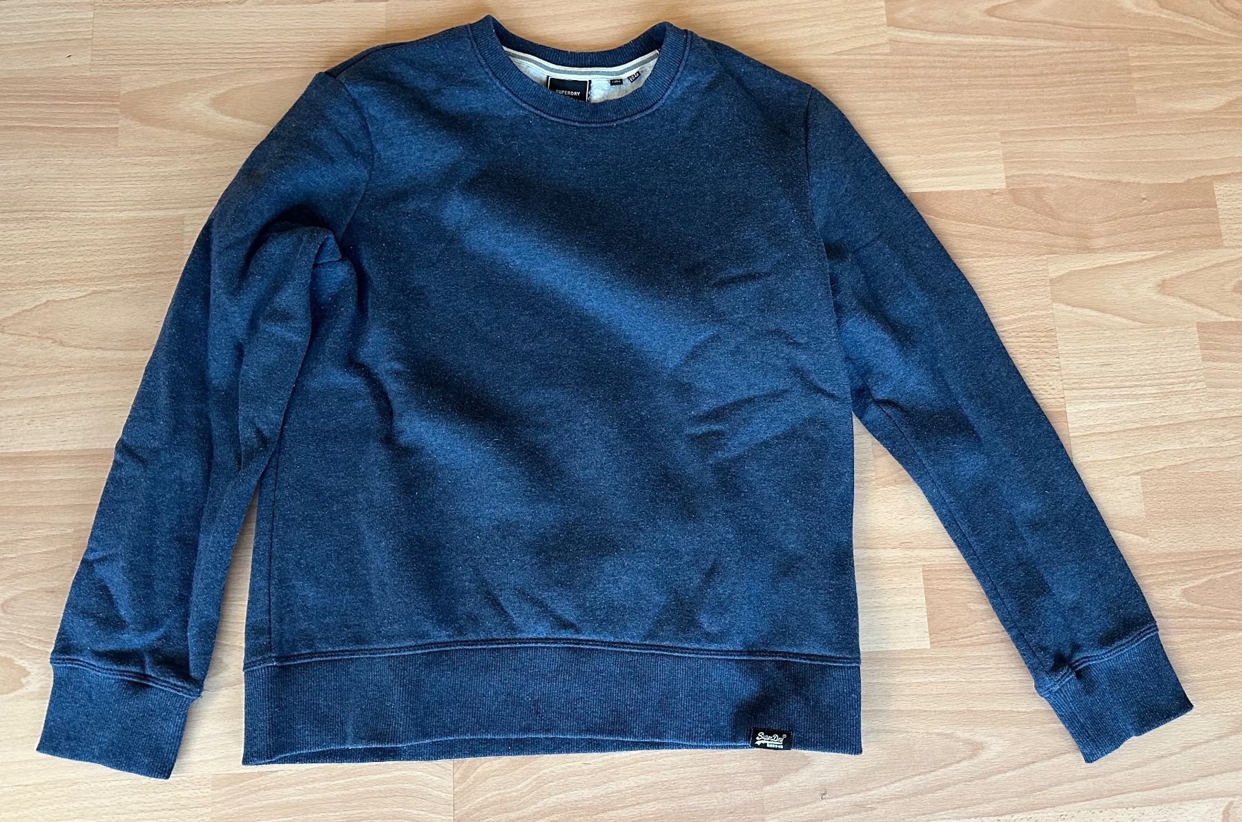 Pullover & Sweatshirts: Pullover Superdry navy marl Vintage Logo Crew Sweatshirt 40 – Gebraucht aus Winterthur von Secondhand-Family