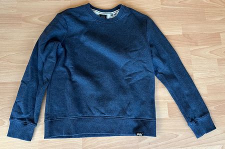Pullover Superdry navy marl Vintage Logo Crew Sweatshirt 40