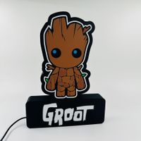 Lightbox lumière led Groot RGB