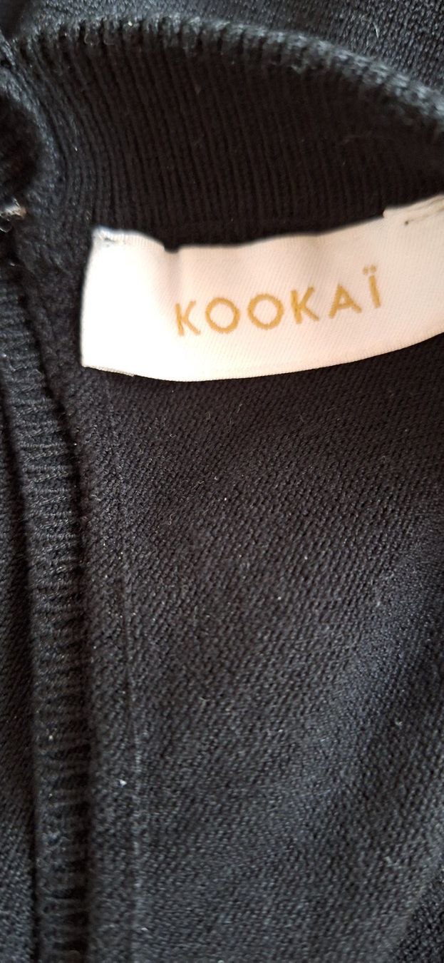 Kookai Vestiti: Kookai, robe longue noire – Nuovo e nell'imballaggio originale da Lussery-Villars venduto da pousinete02 3