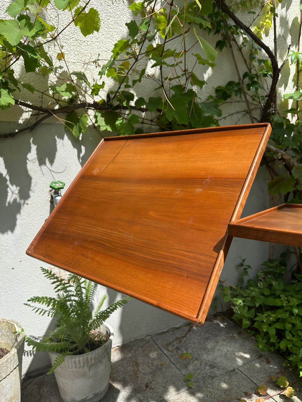 Embru Tables: Vintage Embru Caruelle Beistelltisch – D'occasion à Zürich par frauflufelberg 4