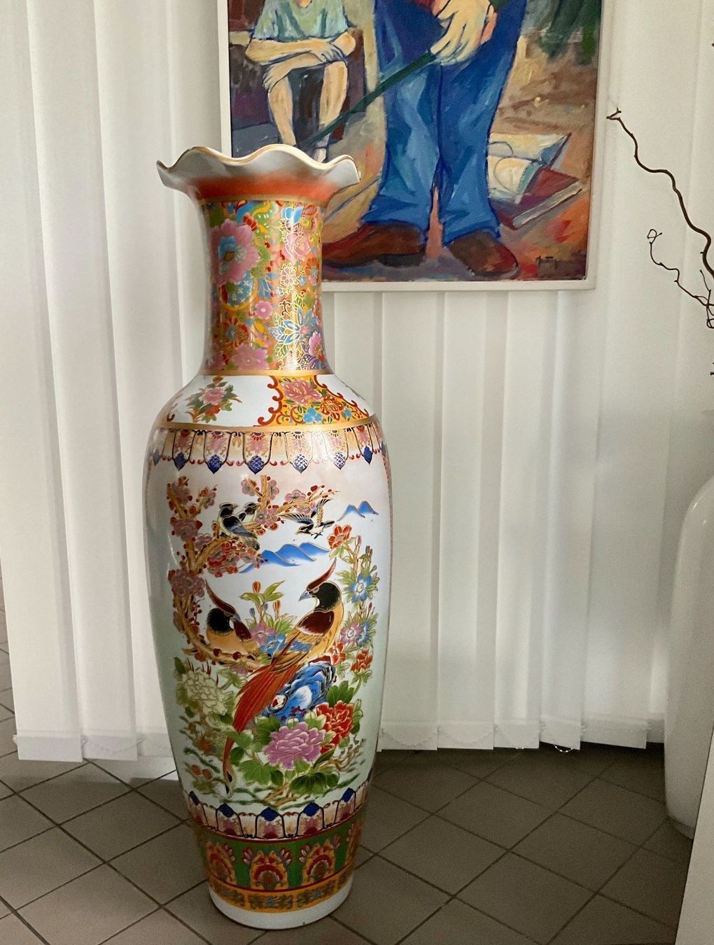 Vase & Récipients: Bodenvase aus China – D'occasion à Utzigen par elf01
