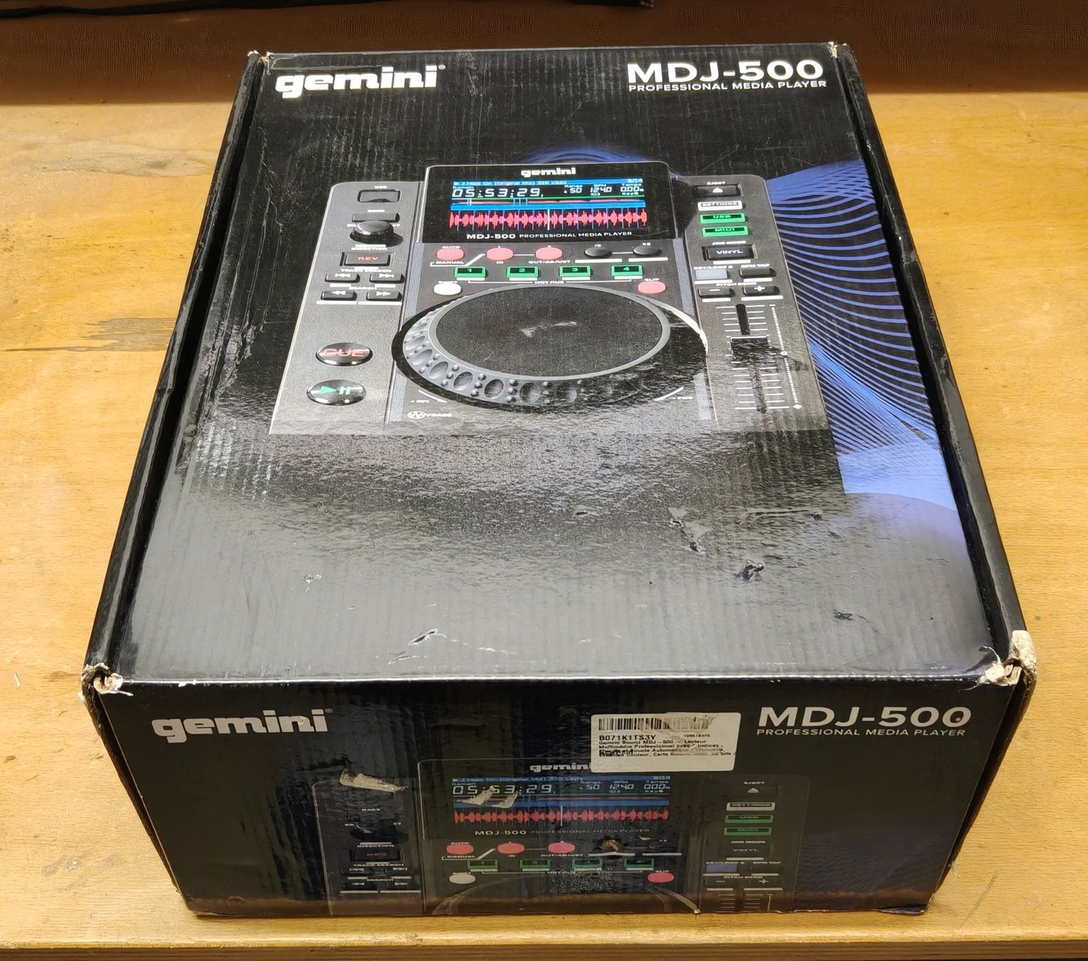 Lettore multimediale & Streamer: Gemini MDJ-500 professioneller USB-Mediaplayer – Nuovo (secondo la descrizione) da Sirnach venduto da Mifurrer