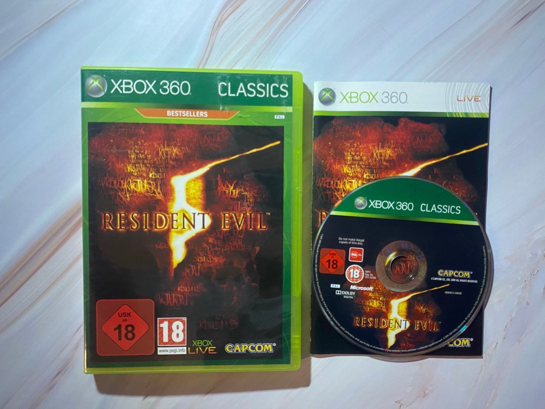 Microsoft Giochi: Xbox 360 Resident Evil 5 Classics – Usato da Märstetten venduto da AlienNova