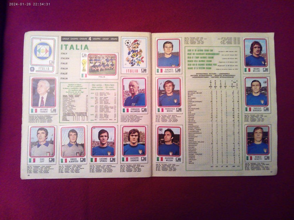 Panini Alben: WM 74 PANINI ALBUM KOMPLET !!!! – Gebraucht aus Volketswil von nemo2000 6