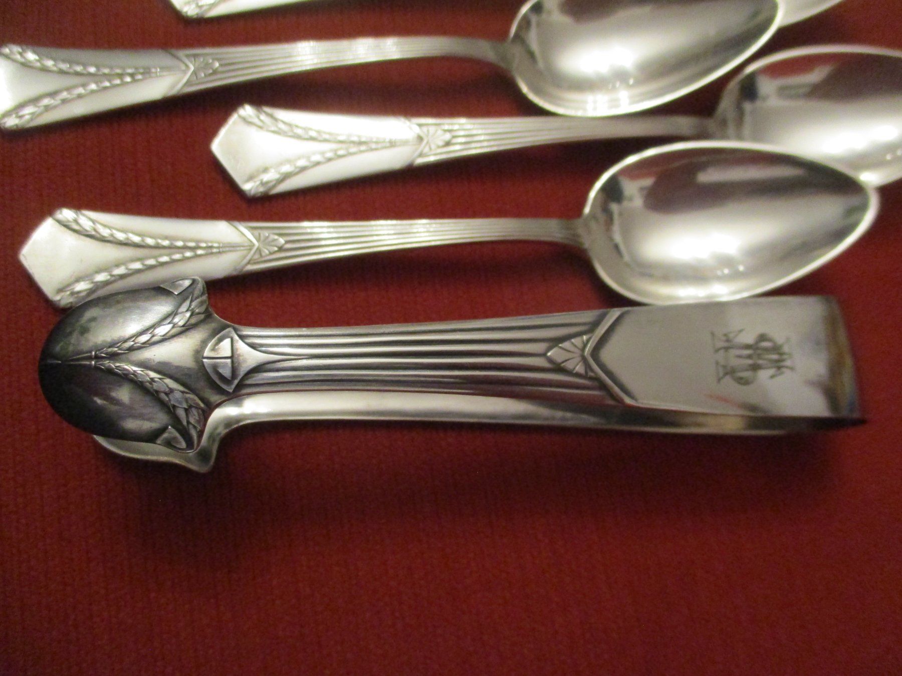 WMF Besteck & Tafelsilber: WMF Jugendstil besteck, Empire – Gebraucht aus Birsfelden von  1