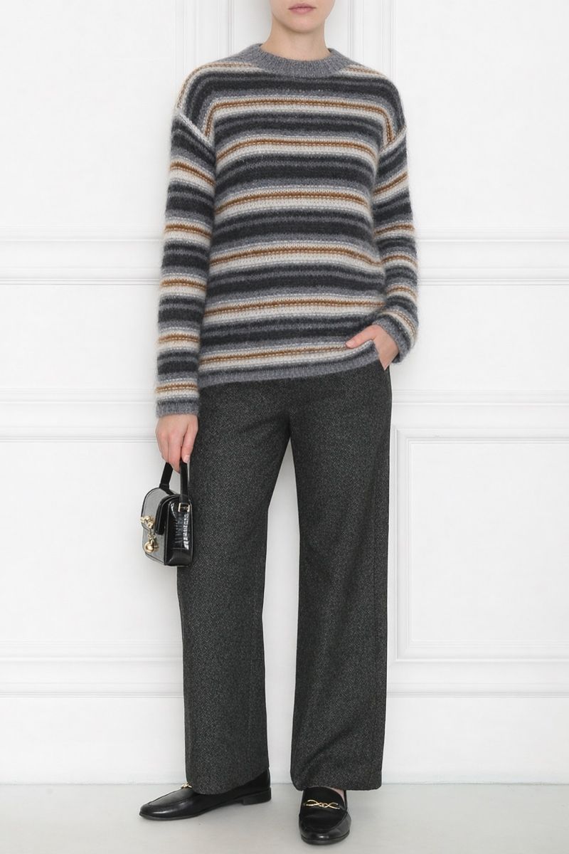 Max Mara Maglioni & Felpe: Max Mara Studio Sondrio striped sequin sweater Pulli – Usato da Münchenstein venduto da B771 1