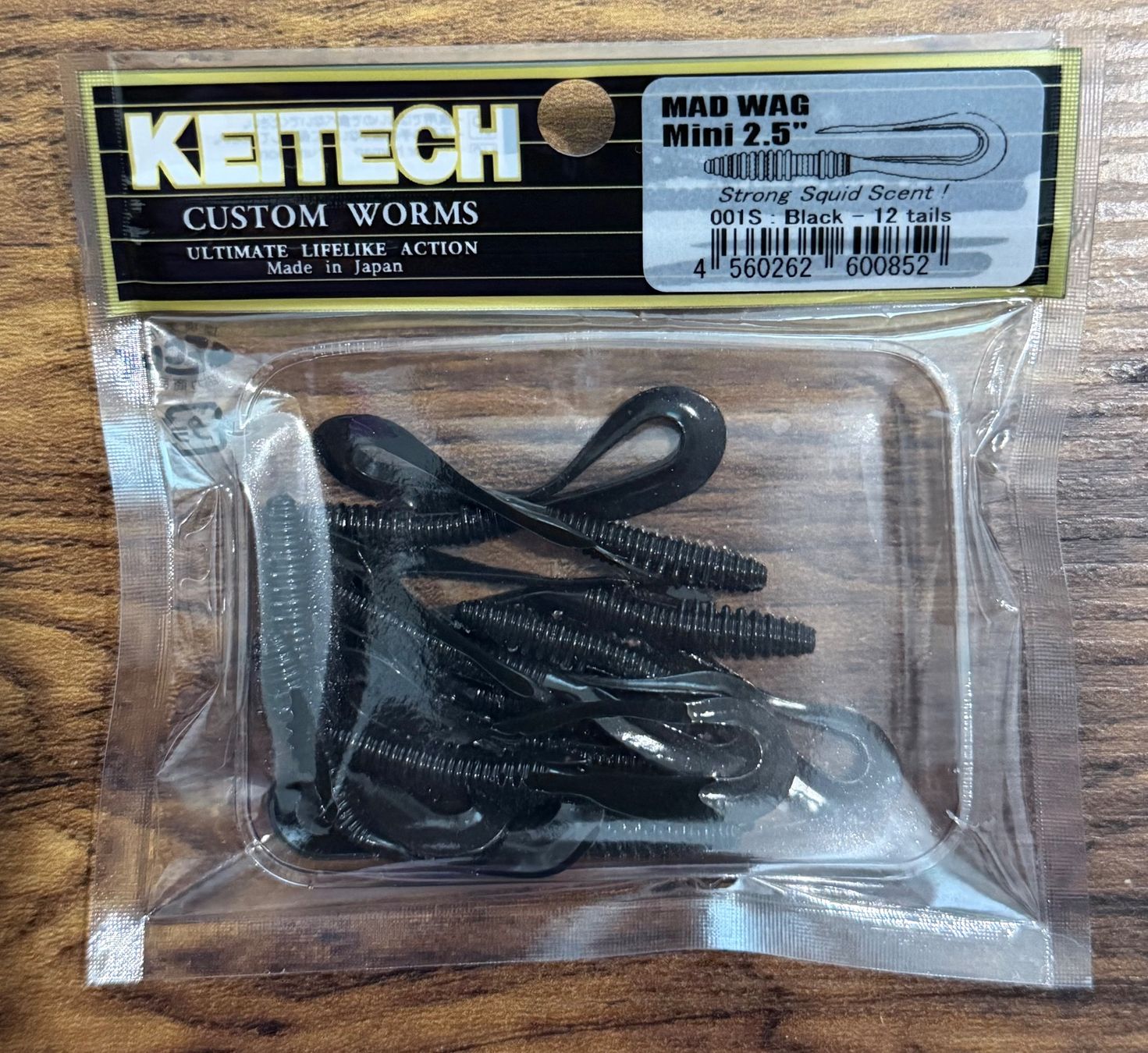 Keitech Esche: Keitech Mad Wag Mini 2.5" (5.3 cm) – Nuovo e nell'imballaggio originale da Widnau venduto da Fishingtackle_Oggy