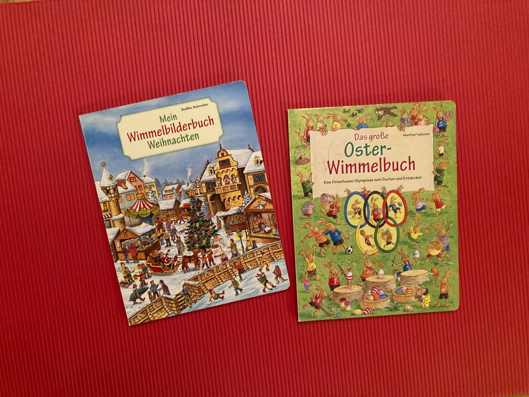 Libri: 2 Wimmelbucher: Weihnachten - Ostern – Usato da Küsnacht ZH venduto da PLZoll