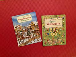 2 Wimmelbucher: Weihnachten - Ostern