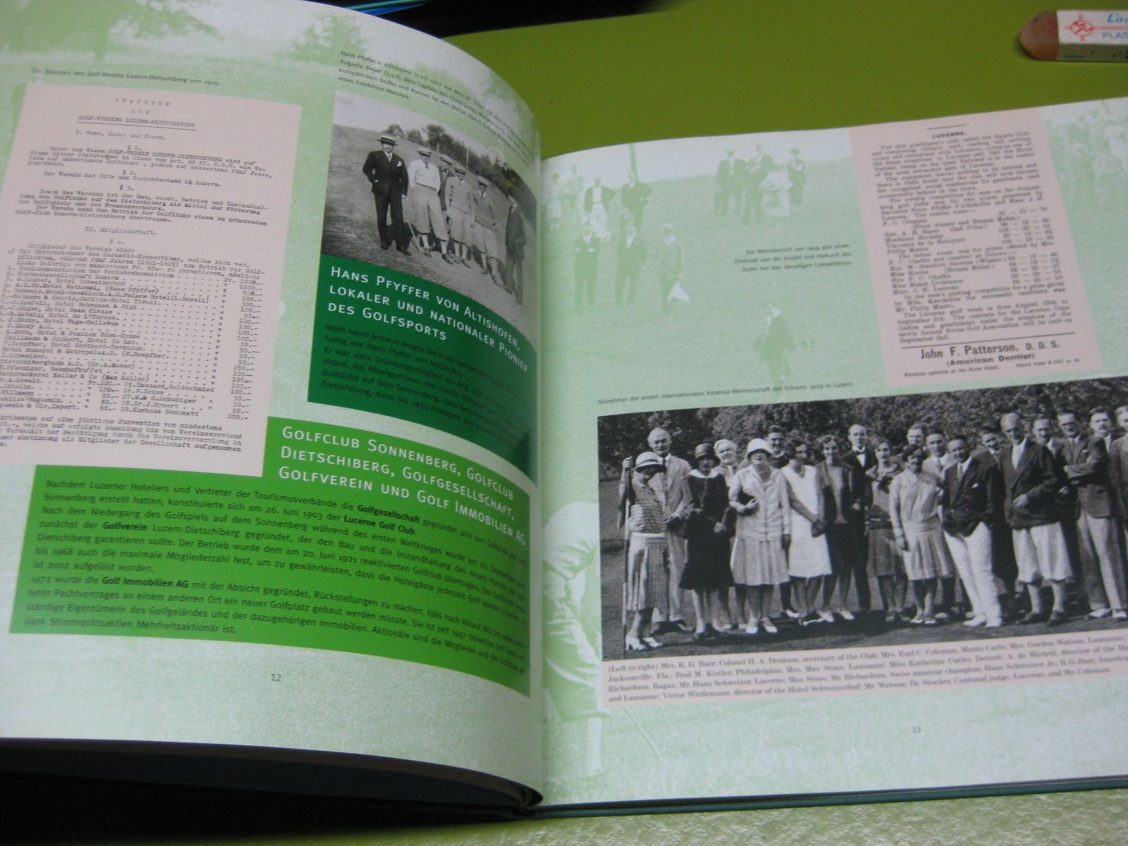 Livres: Lucerne Golf Club – D'occasion à Malters par Marosko 7