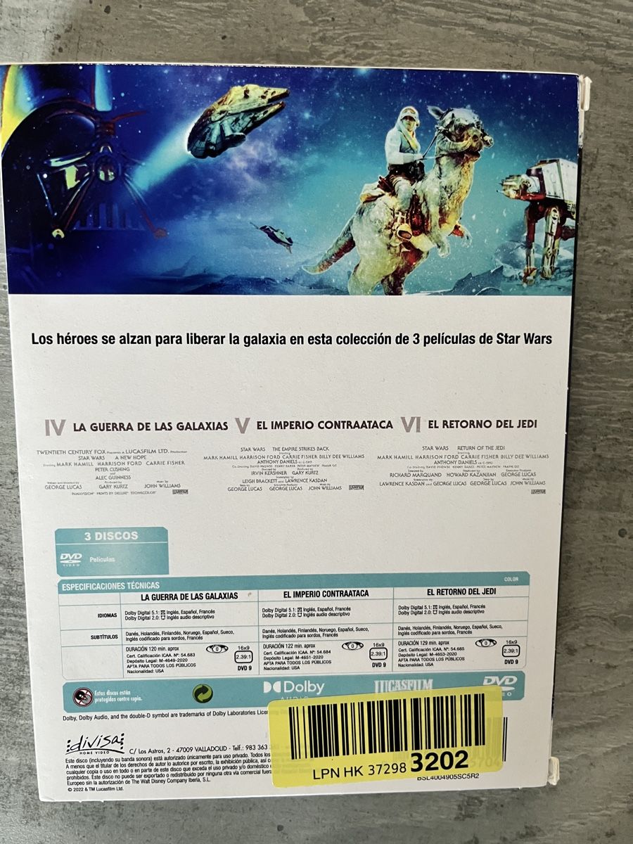 Tutti i DVDs: Star Wars 4-6 – Nuovo (secondo la descrizione) da Solduno venduto da NakiBijoux 3