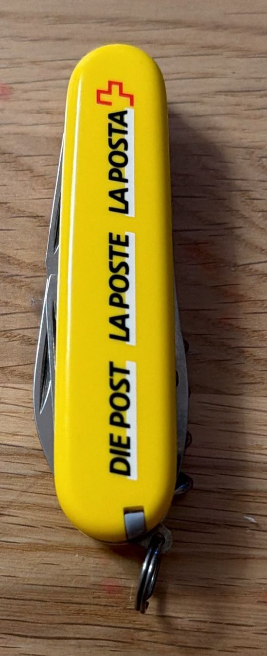 Victorinox Coltelli tascabile: VICTORINOX SACKMESSER DIE POST LA POSTE LA POSTA – Usato da Zürich venduto da Frei-Occasionen 5