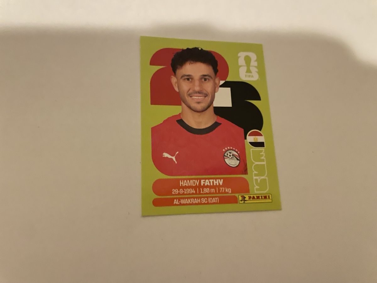 Panini Carte collezionabili: FIFA WM 2026 Hamdy Fathy EGY 12 – Nuovo (secondo la descrizione) da Winterthur venduto da Cobraforce