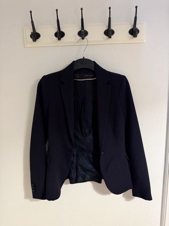Zara Basic Blazer, dunkelblau, XS
