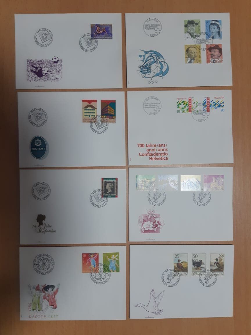 Alben: Briefmarken Ersttagsbriefe und mehr – Gebraucht aus Dulliken von Airliner2 1