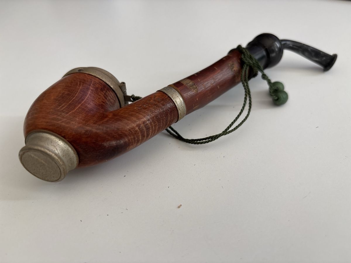 Pipe & Accessori: Antike Pfeife aus Holz mit Deckel – Usato da Zürich venduto da b.fabio 3