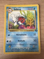 Pokemon Karte Golking 46/64 gebrauchter Zustand