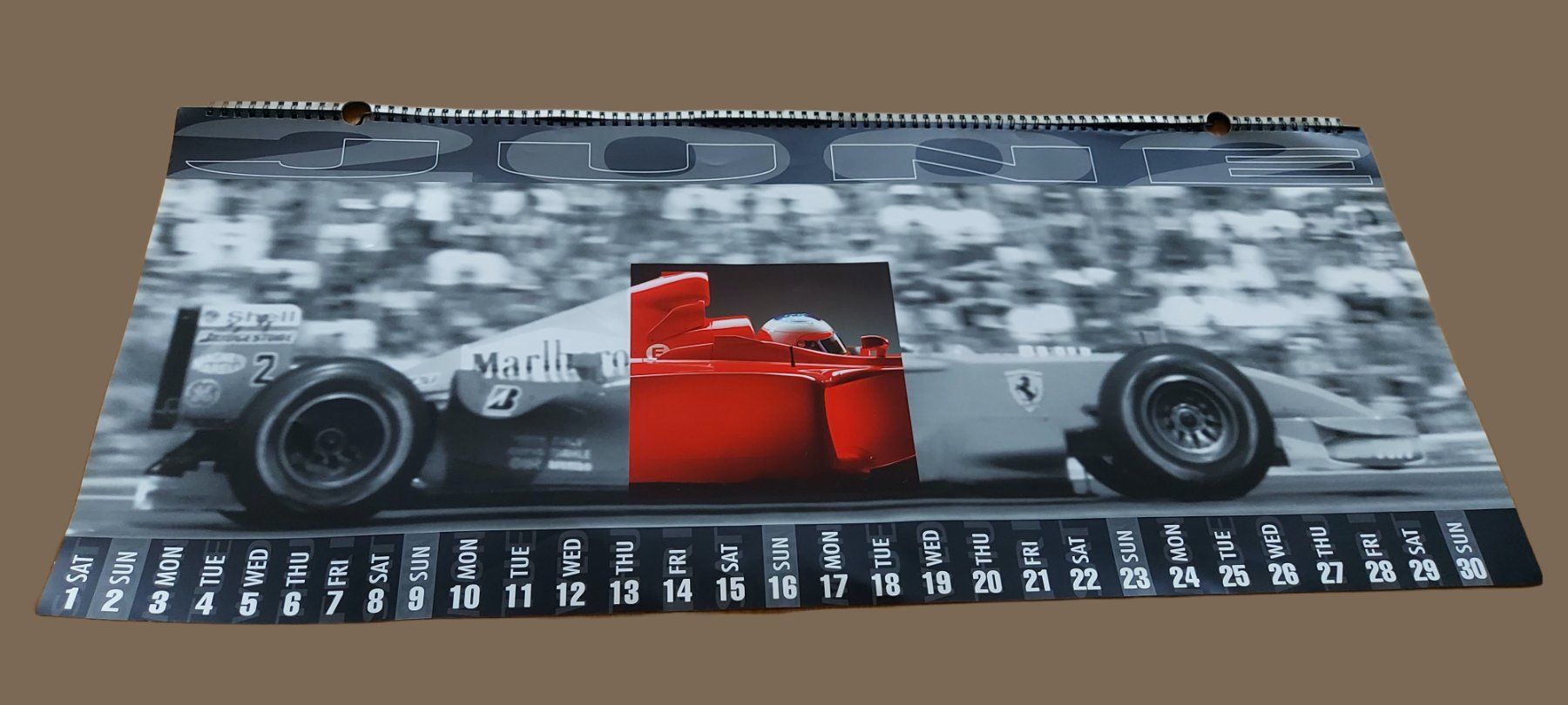 Ferrari Kalender: Calendrier Kalender Ferrari 2002 Francesco Carboncini – Gebraucht aus Matran von Swiss_Stuff_Store 6
