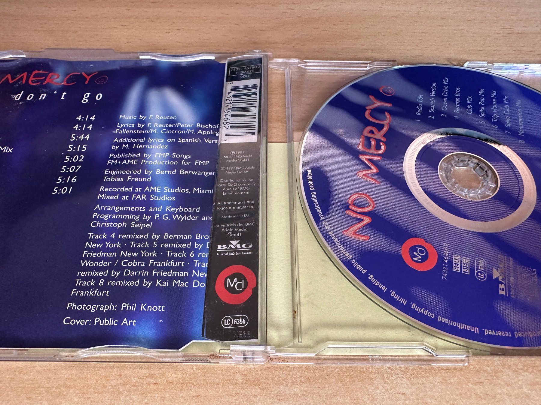 CD: No Mercy – Please Don't Go - Single CD – Usato da Rikon im Tösstal venduto da Alpenmutz 1