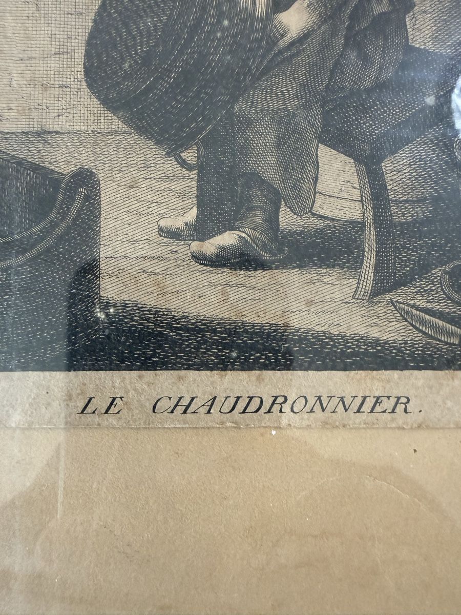 Incisioni: Barock Kupferstich Testolini Chaudronnier / Gravure – Usato da Vaux-sur-Morges venduto da GothamCity 4