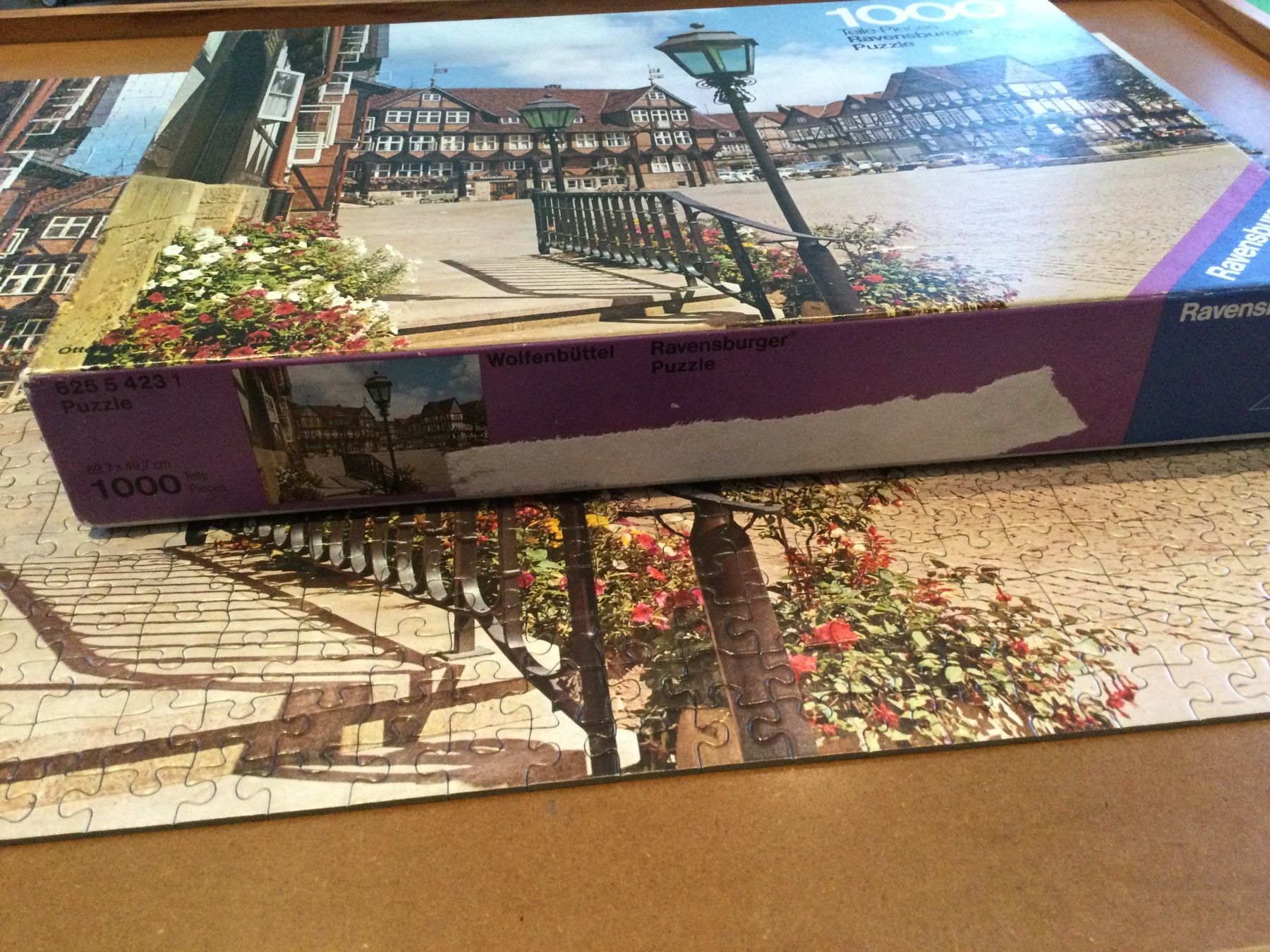 Puzzles: Puzzle Ravensburger, 1000 Teile 1978, Wolfenbüttel – Gebraucht aus Riehen von hansi999 1