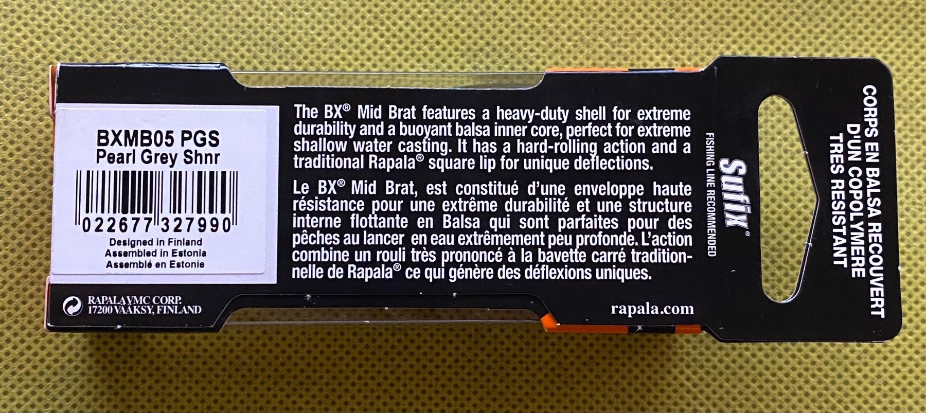 Rapala Esche: RAPALA BX Mid Brat 6cm 13g – Nuovo e nell'imballaggio originale da Widnau venduto da Fishingtackle_Oggy 4