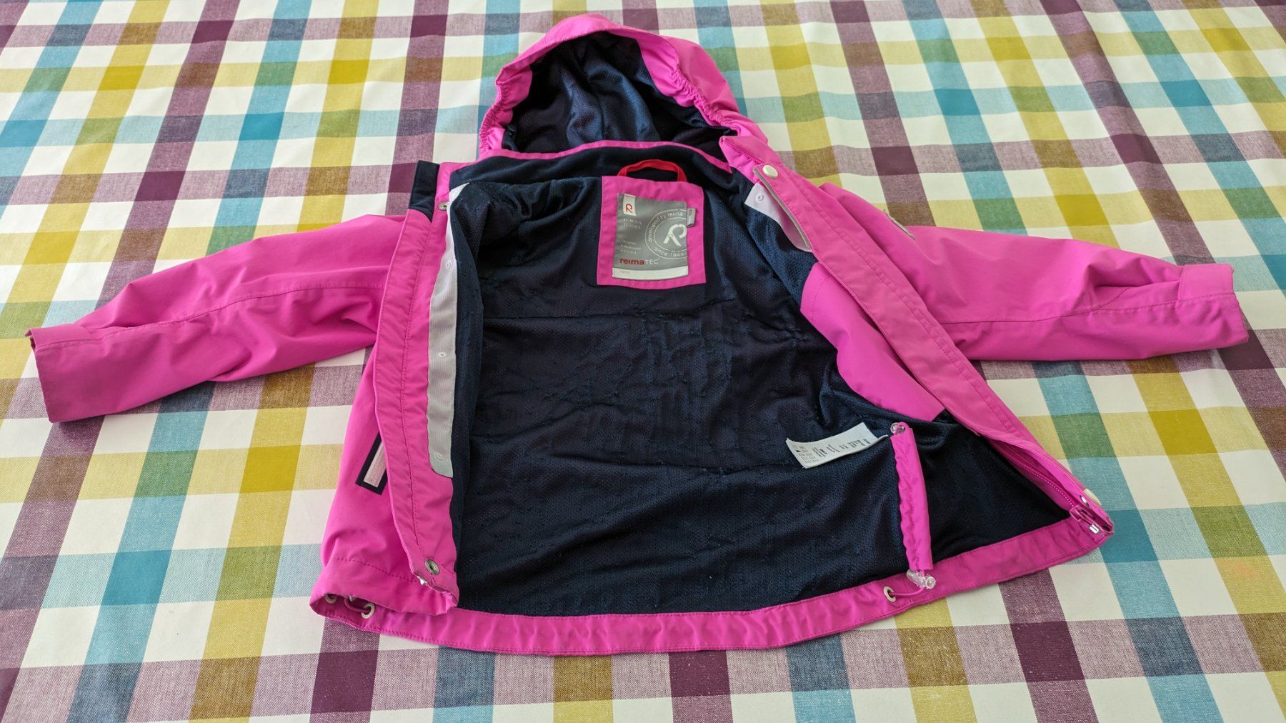 Reima Giacche & Cappotti: Pinke reimaTEC Regenjacke 98/104 – Usato da Staufen venduto da Fleby84 1