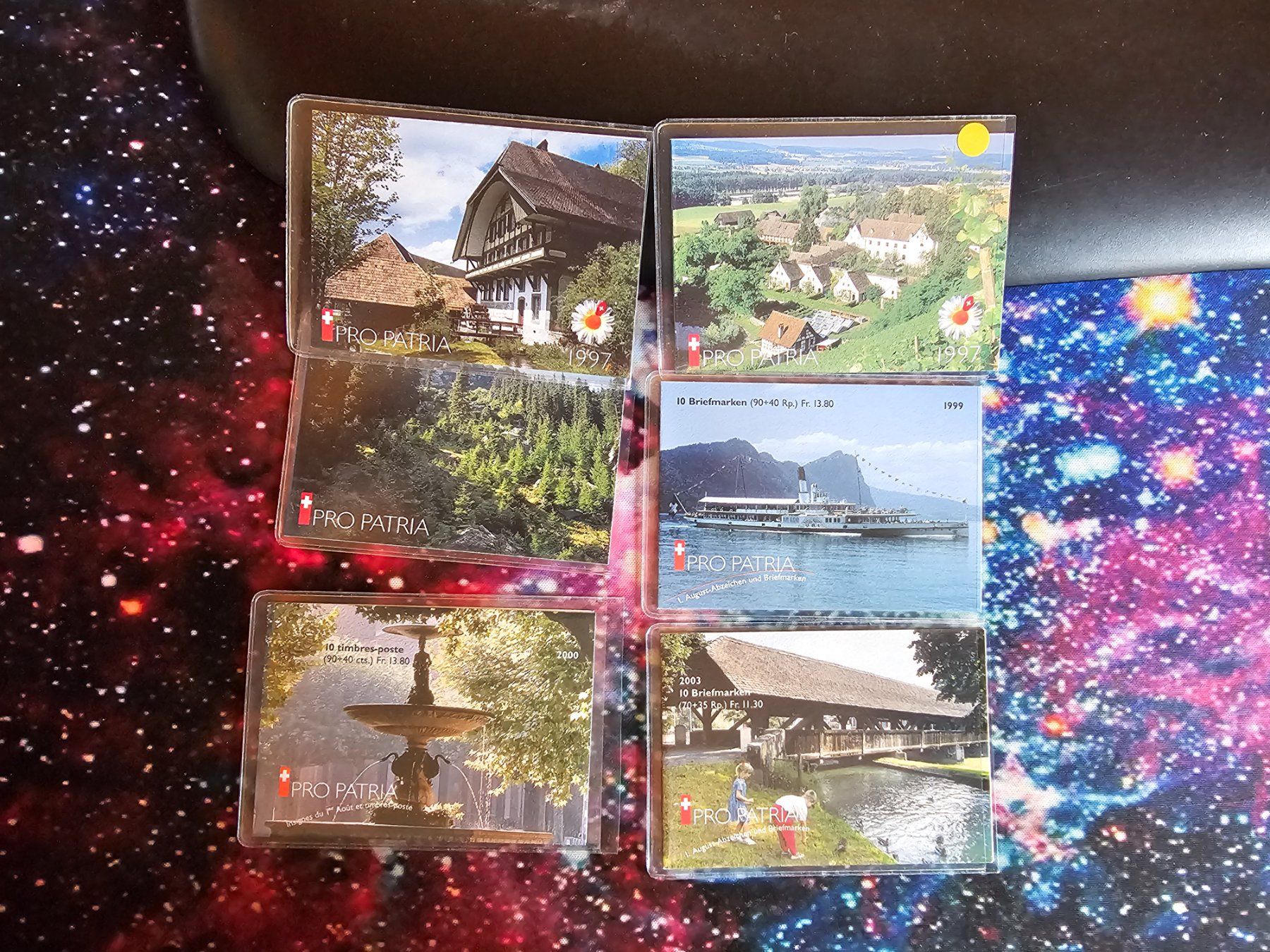 Alle Briefmarken: CH PRO PATRIA 1990/07 MARKENHEFTE ET GEST. – Gebraucht aus Dintikon von bonita099 1