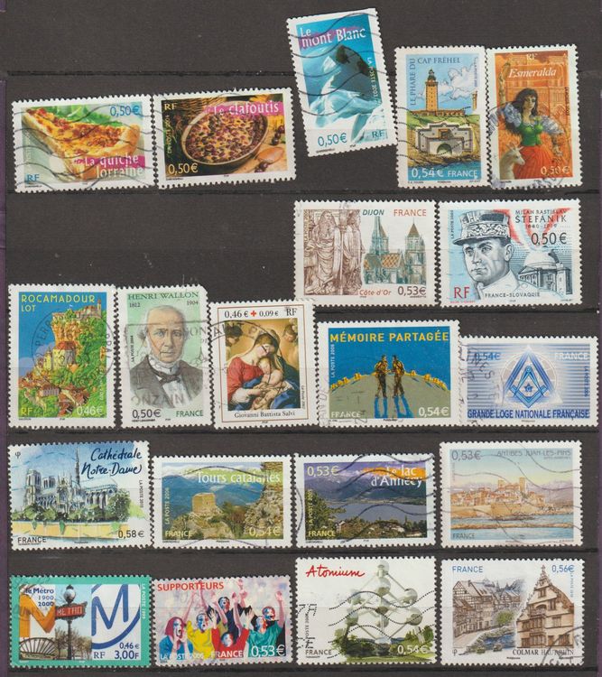 Lot De 5 Timbres Oblitérés Thématique Dessin Animé - Tex Avery Le Loup Et La Pin Up 79092910