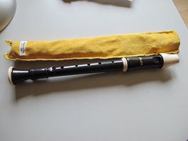 Blockflöte Aulos Model 205 Japan 3 Teilig Sehr Schön