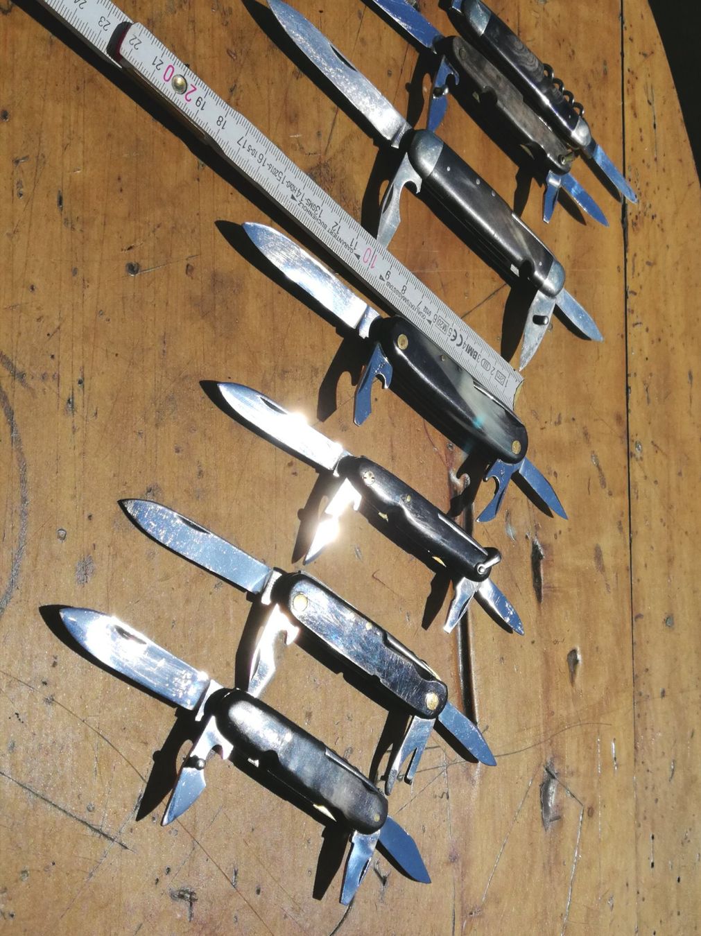Taschenmesser: ALTE SAMMLER MESSER 7STÜCK – Gebraucht aus Maschwanden von OliverM05 7