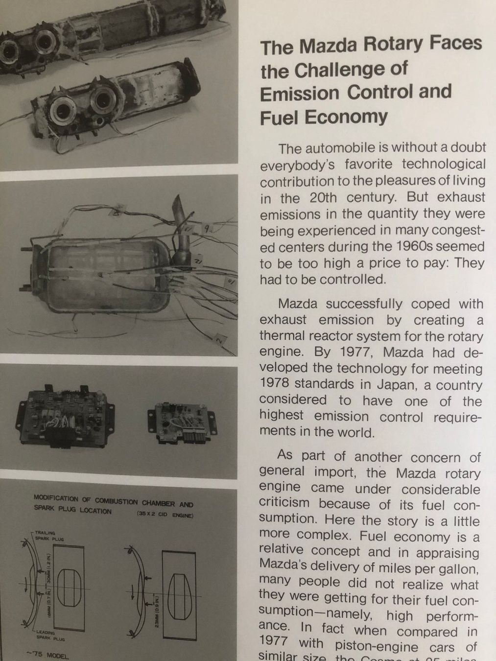 Libri: Mazda Wankelmotorbroschüre von 1978 – Usato da Safenwil venduto da efclassics 4