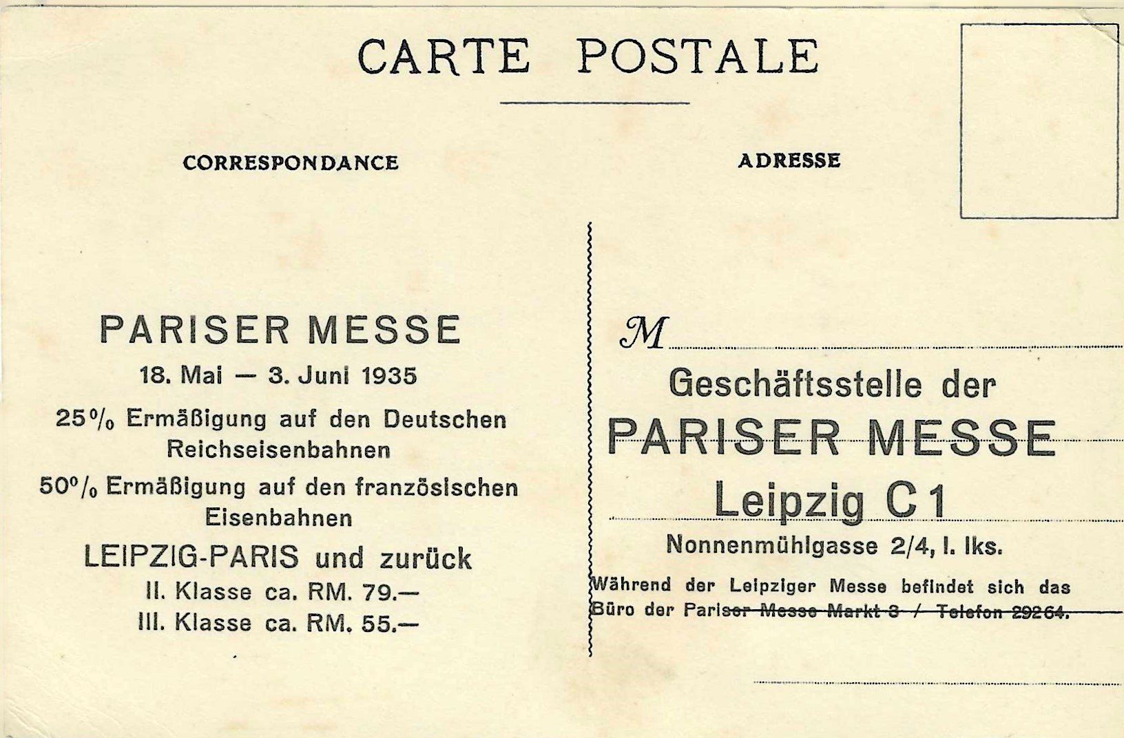 Cartoline postali: Originale alte Ansichtskarte: Paris Messe ca. 1935 Schiff – Usato da Luzern venduto da gil_9jtr 1