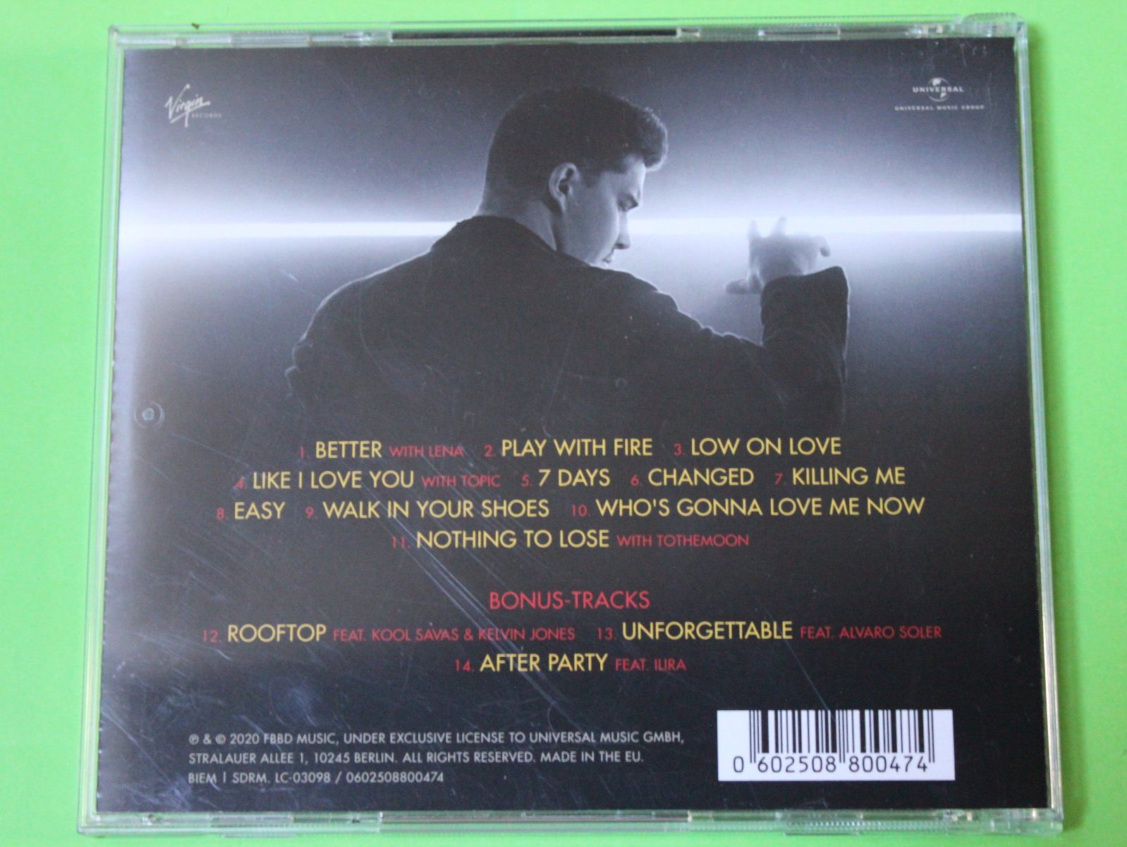 CD: Nico Santos - Nico Santos CD 2020 – Usato da Tübach venduto da JamesStone 2