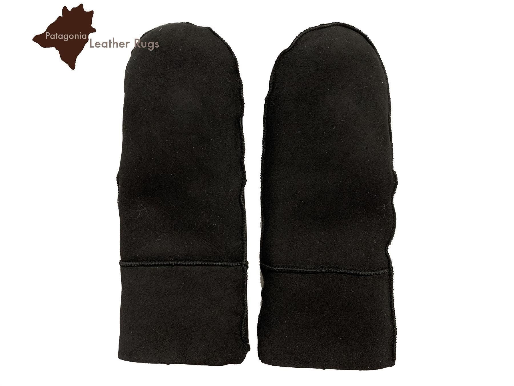 Guanti & manicotti: Handschuhe-Fäustlinge Lammfell Black – Nuovo e nell'imballaggio originale da Arbedo venduto da patagonialeatherrugs 4