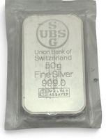 Silberbarren UBS 50g 999.0 sous blister scellé neuf