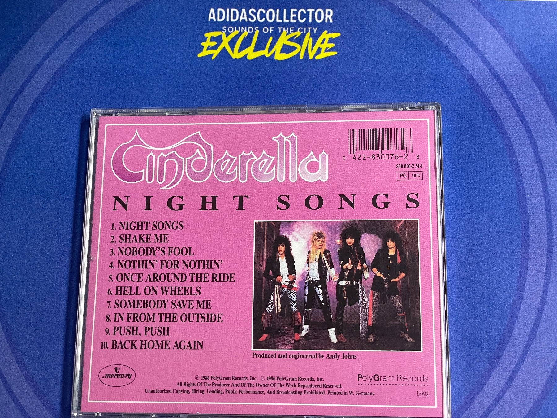 CD: Cinderella – Usato da Muri b. Bern venduto da AdidasCollector 1