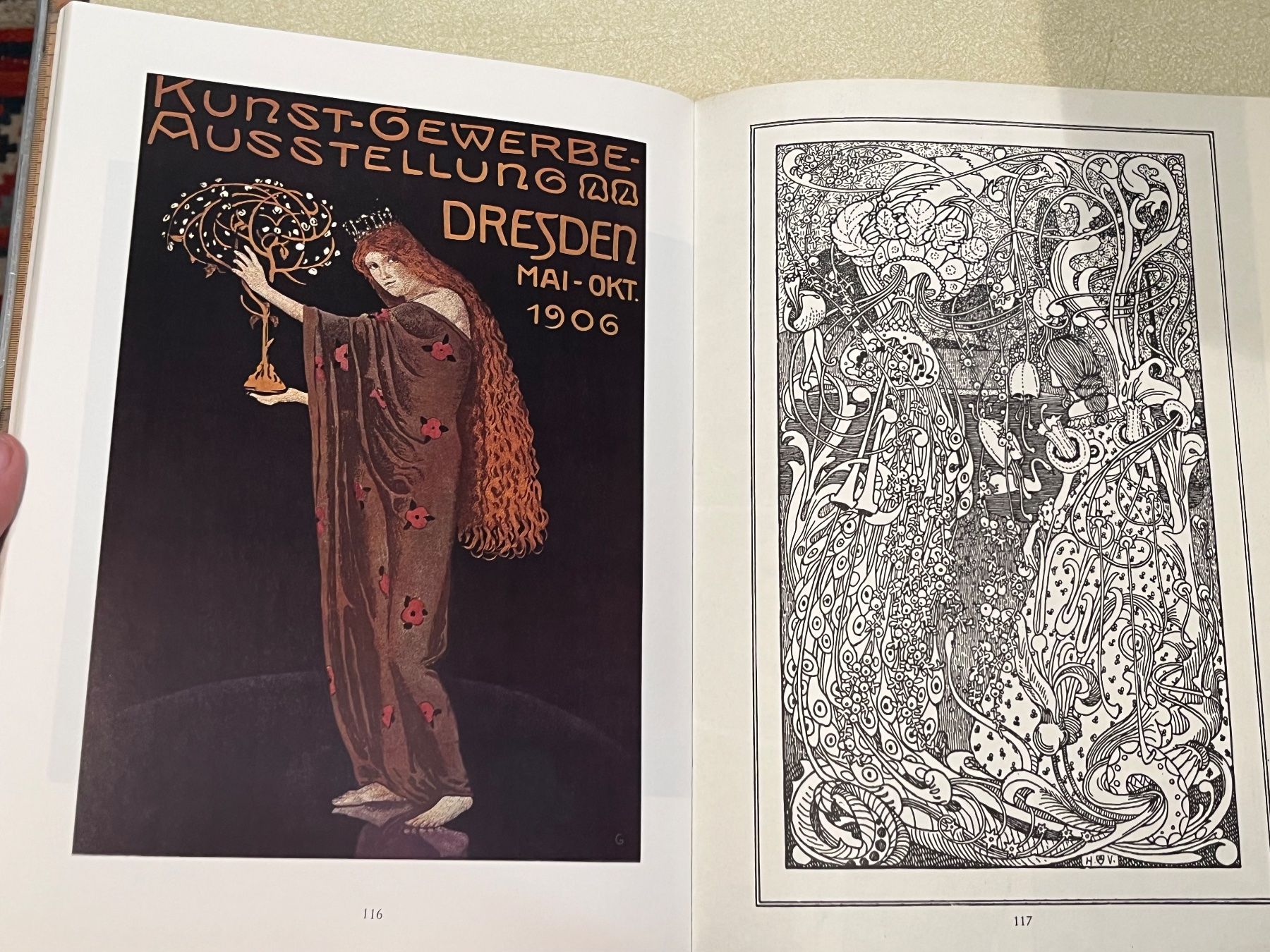 Libri: jugenstil, mit bilder der plakate etc. format 35/25 – Usato da Emmenmatt venduto da flyrecords 5