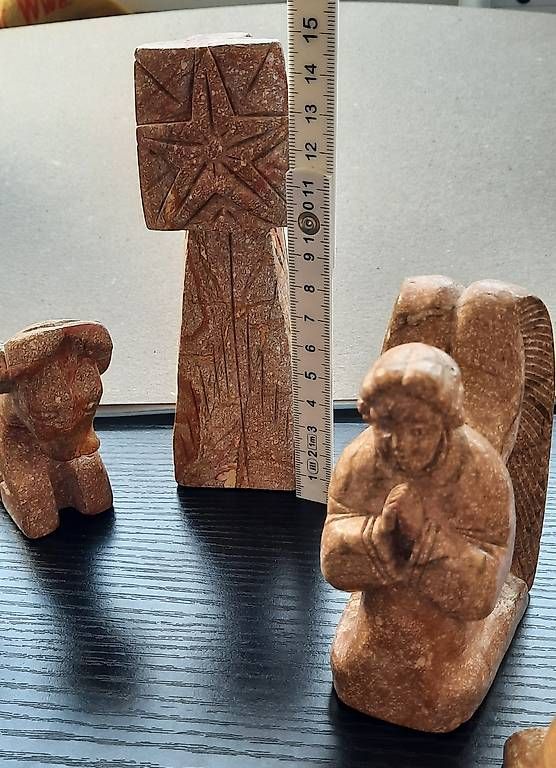 Figuren: Krippefiguren aus Speckstein von Panama – Gebraucht aus Zürich von mar_fw69 1