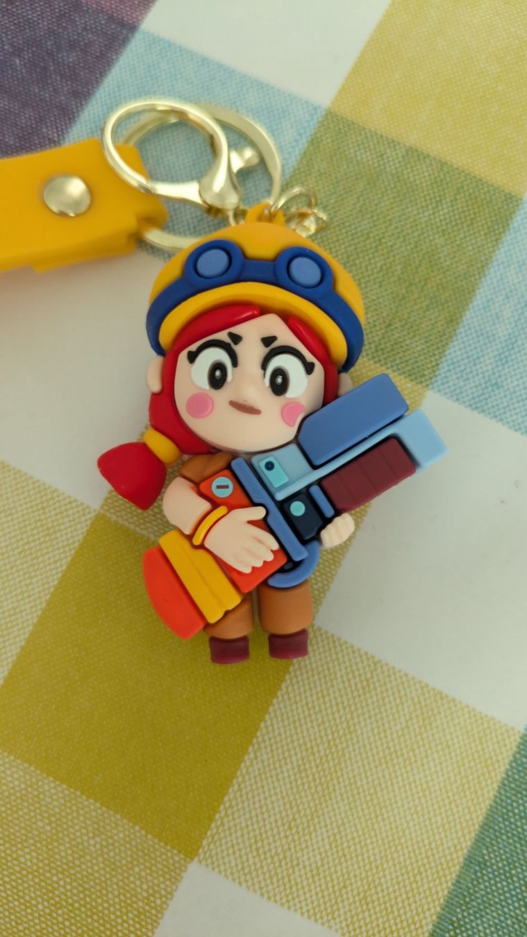 Schlüsselanhänger & - bänder: Brawl Star Schlüsselanhänger - Jessy – Neu (gemäss Beschreibung) aus Staufen von Fleby84 3
