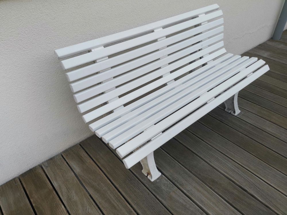 Gartenbank / Sitzbank aus Kunststoff Kaufen auf Ricardo