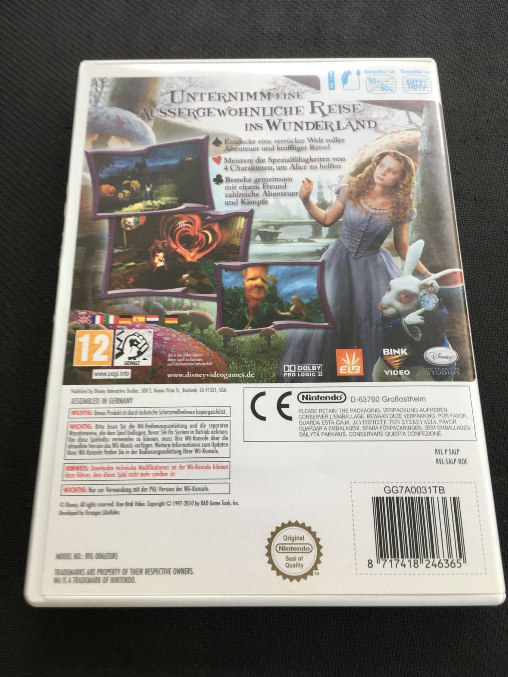 Nintendo Giochi: Alice im Wunderland - Nintendo Wii – Usato da St.Gallen venduto da Punktchen01 1