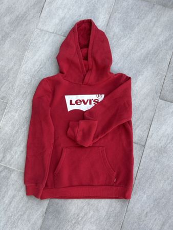 Hoodie Levi's Kinder Grösse 128 rot guter Zustand