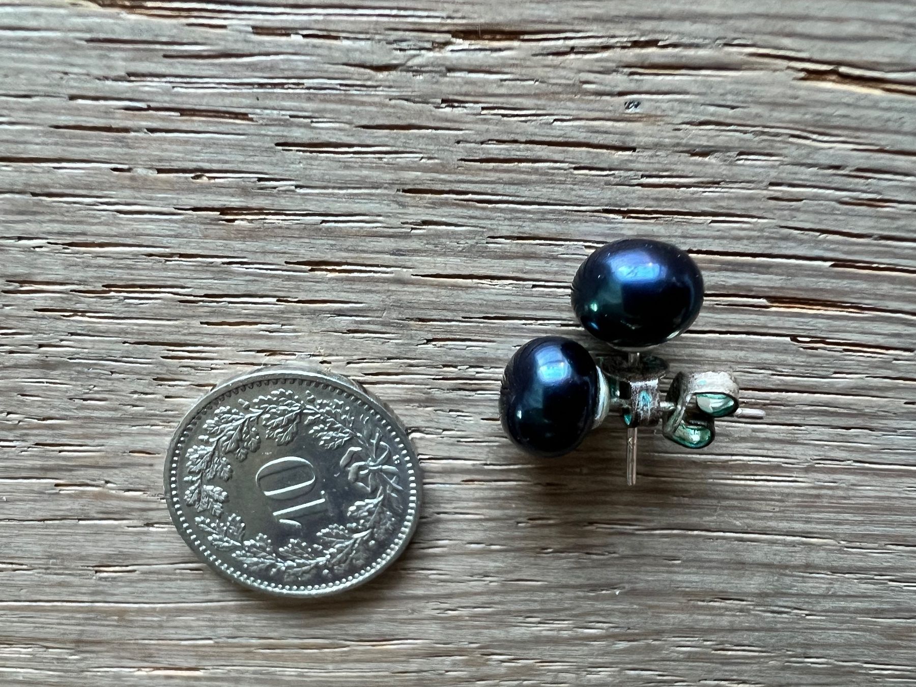 Orecchini pendenti & Orecchini a lobo: Ohrstecker mit echten Perlen Silber 925 – Usato da Uitikon Waldegg venduto da _s_u_n_ 1