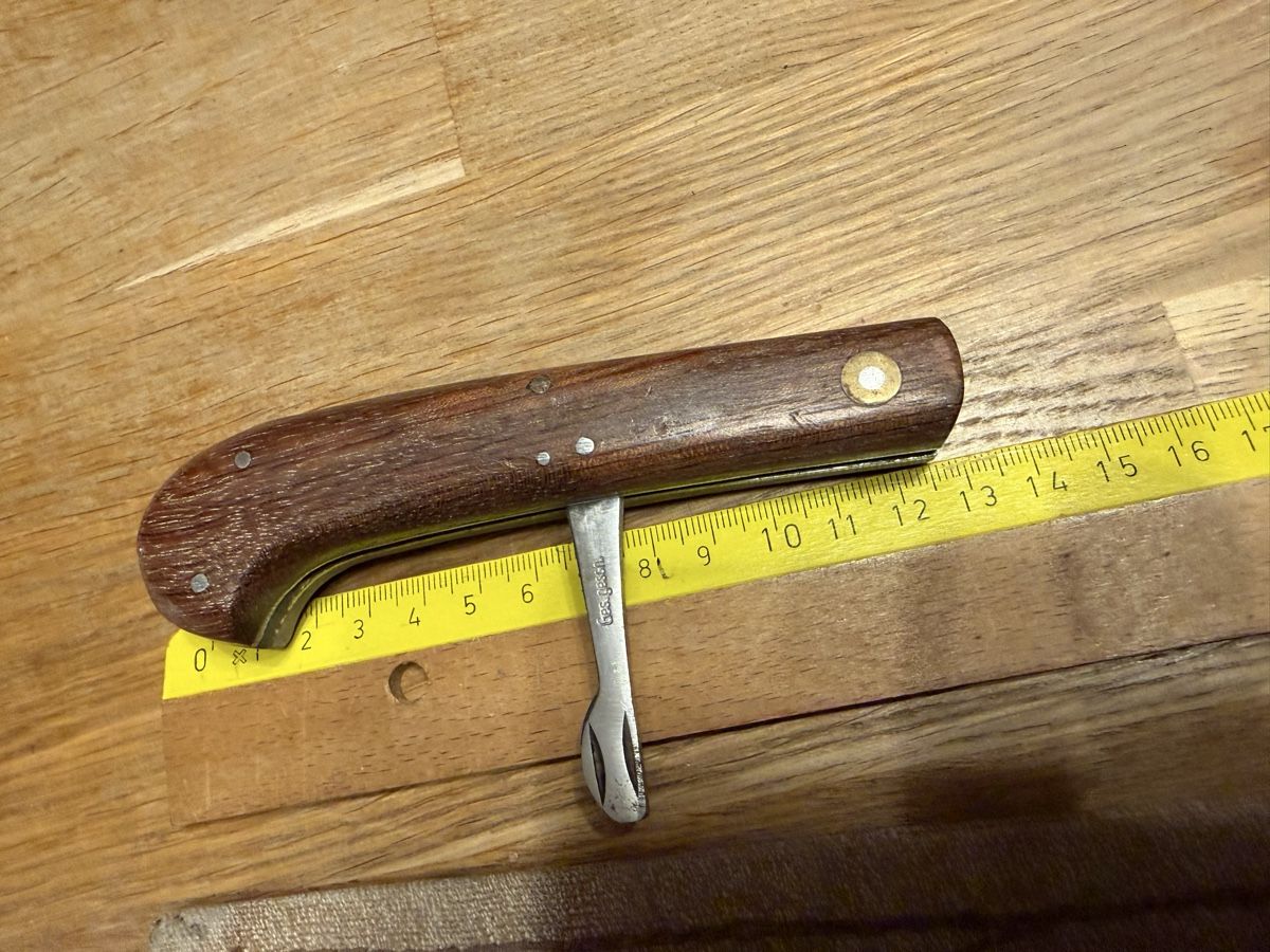 Coltelli tascabile: Antikes Taschenmesser Messer Sackmesser Ledermesser – Usato da Goldach venduto da Messerguru 9