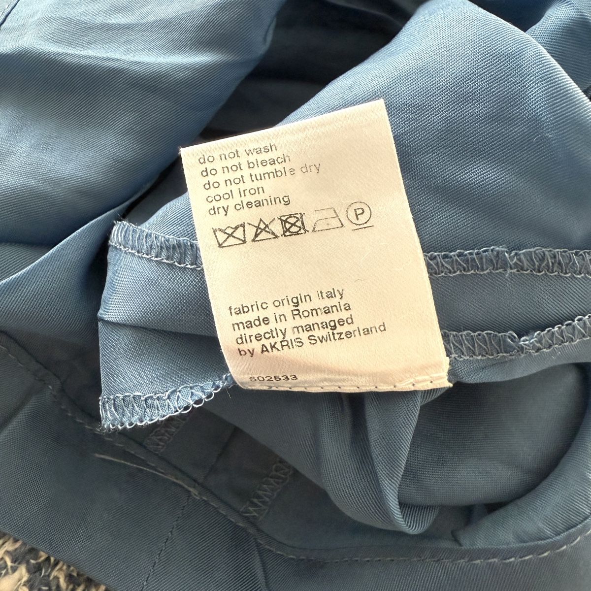 Akris Kleider: AKRIS Blue Tweed Dress – Neu (gemäss Beschreibung) aus Emmen von Avviivva_Com2023 9